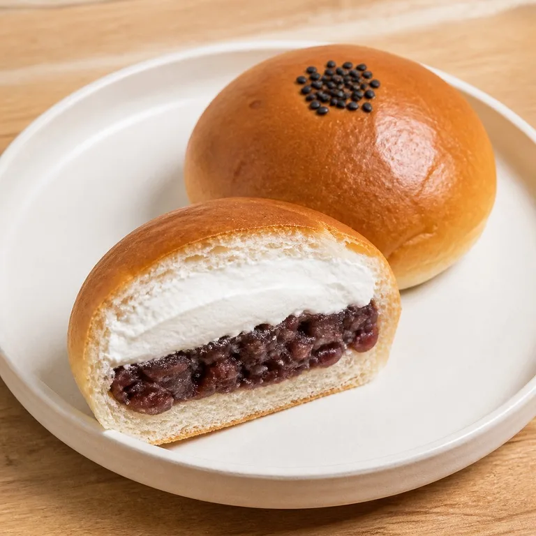 단팥크림빵