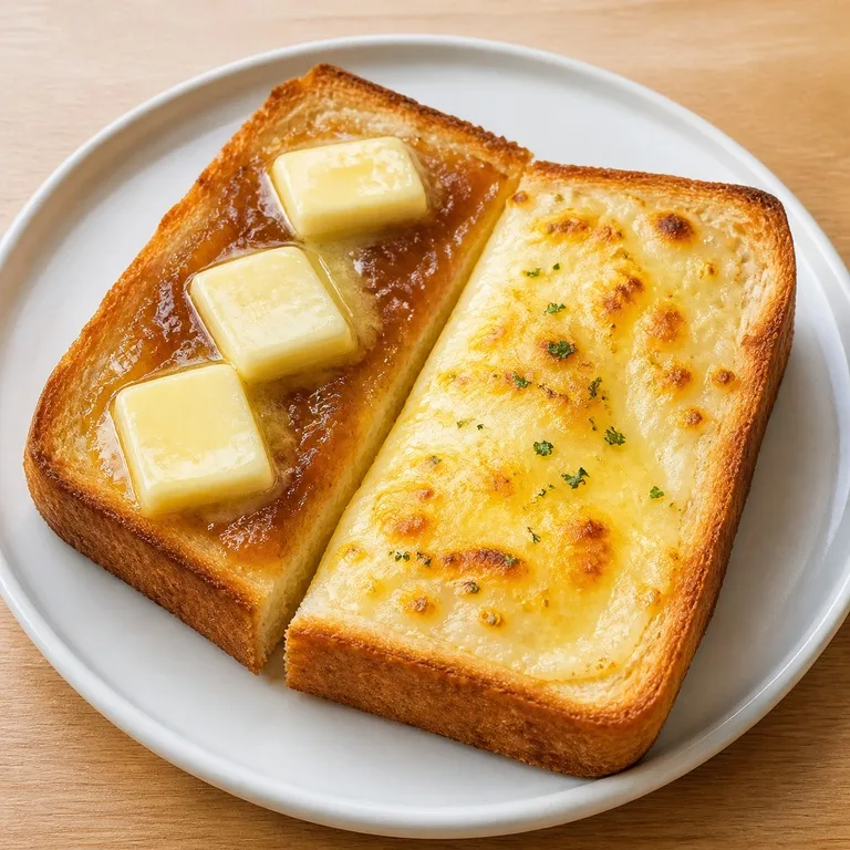카야버터치즈반반토스트