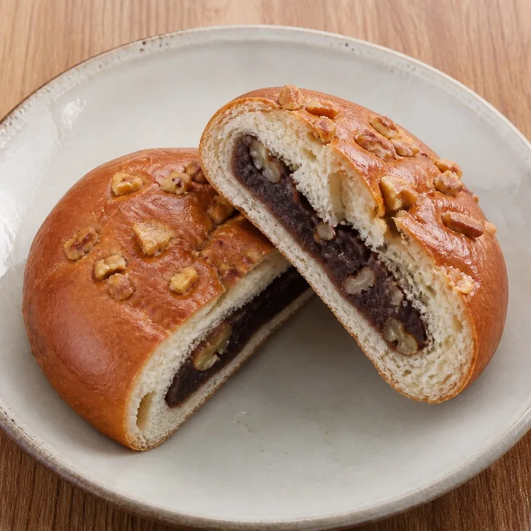 호두가오독오독씹히는단팥빵