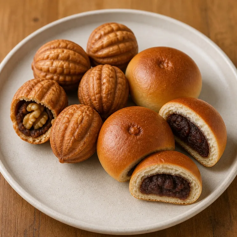 호두과자팥빵