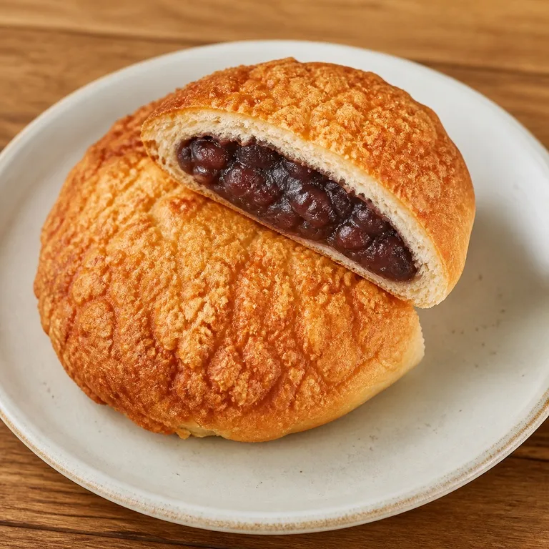 단팥소보로빵팥빵