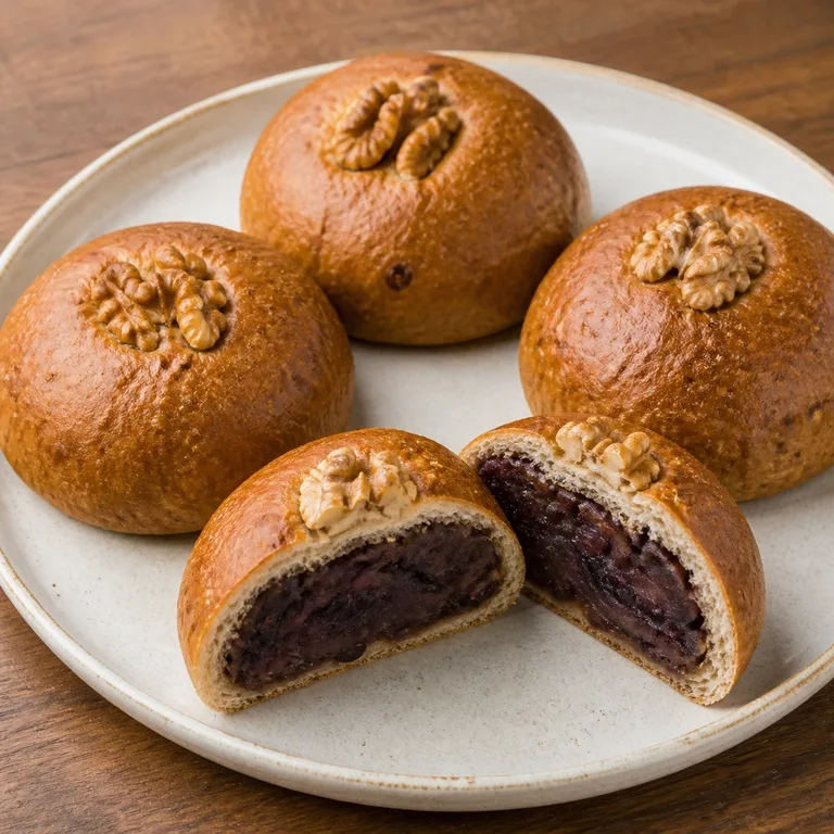 호두통팥팥빵