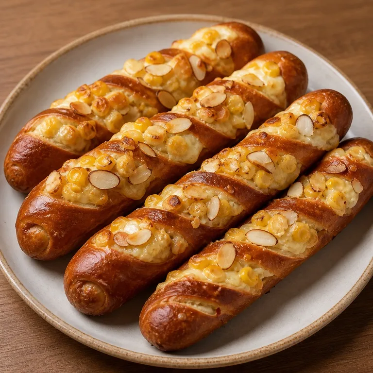 아몬드옥수수크림치즈스틱프레즐