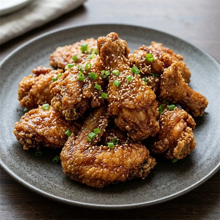 ไก่ทอดซอสถั่วเหลือง