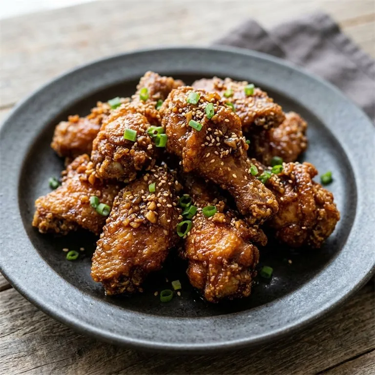 간장마늘치킨