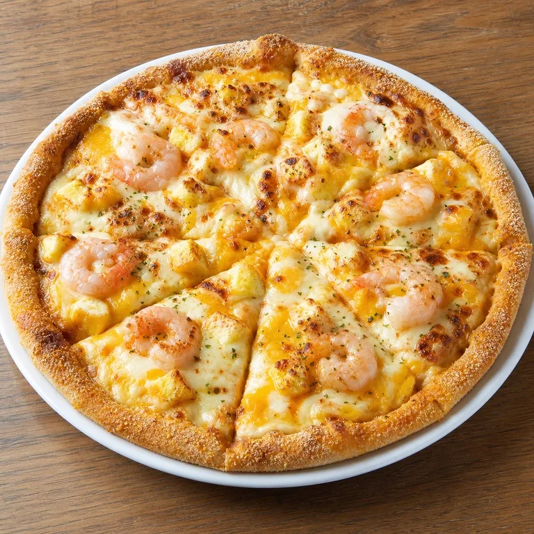 กุ้ง โกลด์ พิซซ่า มิลสกรีน