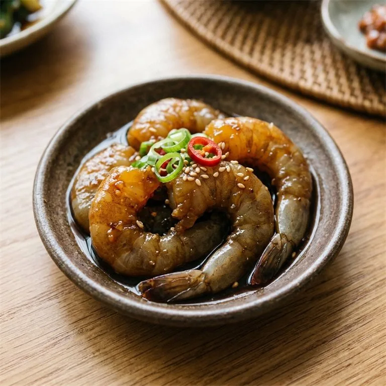 간장새우