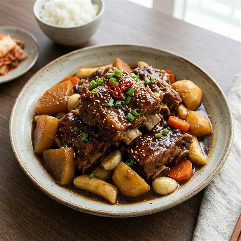 간장양념뼈찜