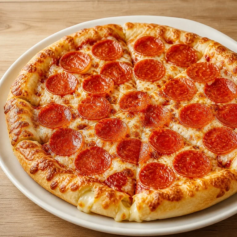 Pepperoni Pizza Cheese Crust