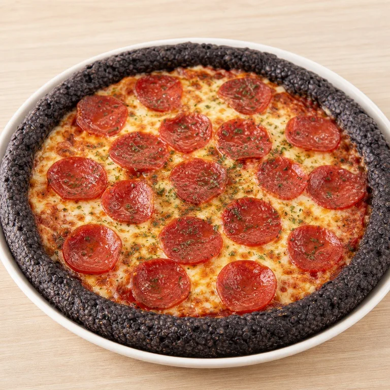 Pepperoni Pizza Black Rice Screen