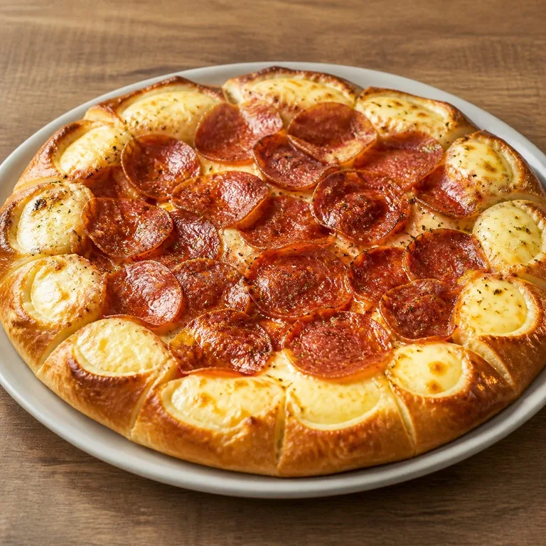 Pepperoni Peulreoseu Pizza Cheese Cap