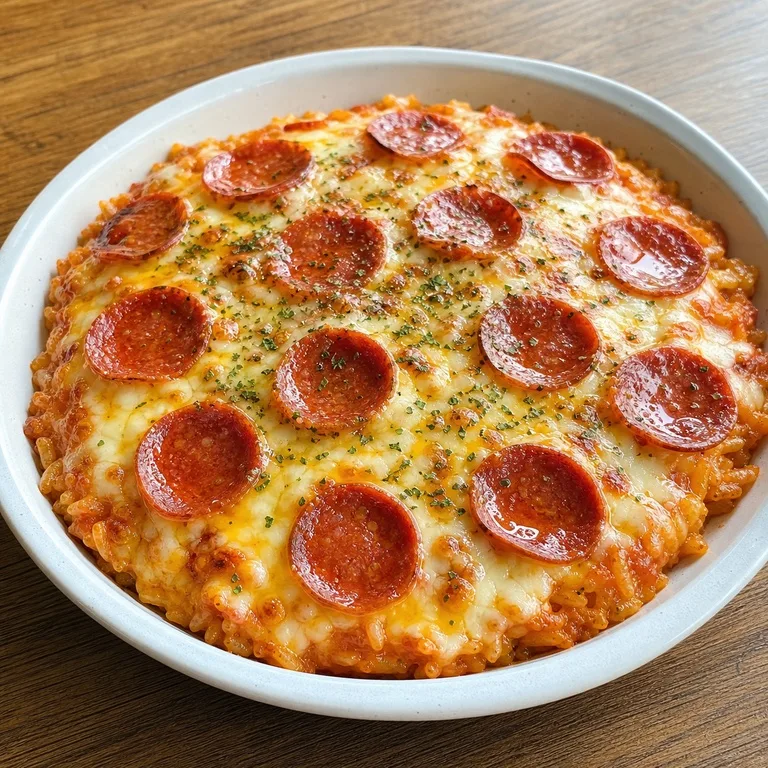 Pepperoni Pizza Rice Gold