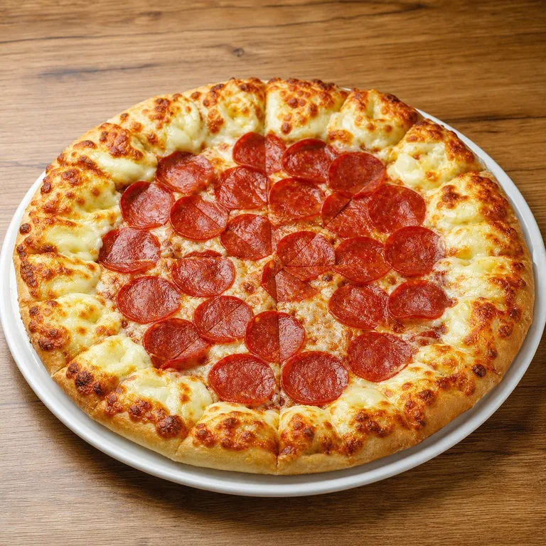 Pepperoni Pizza Cheese Crust