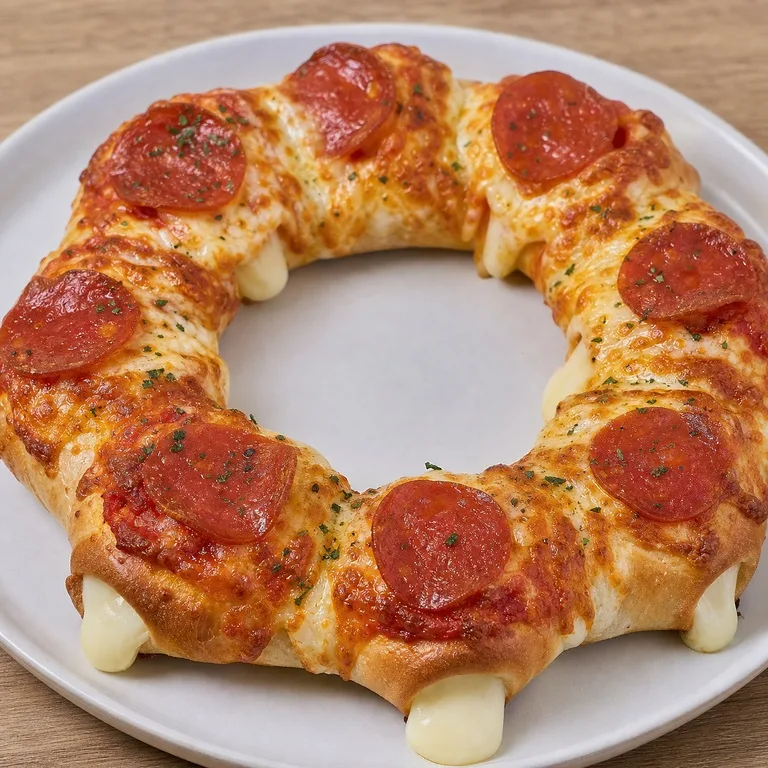 Pepperoni Pizza Cheese Ring