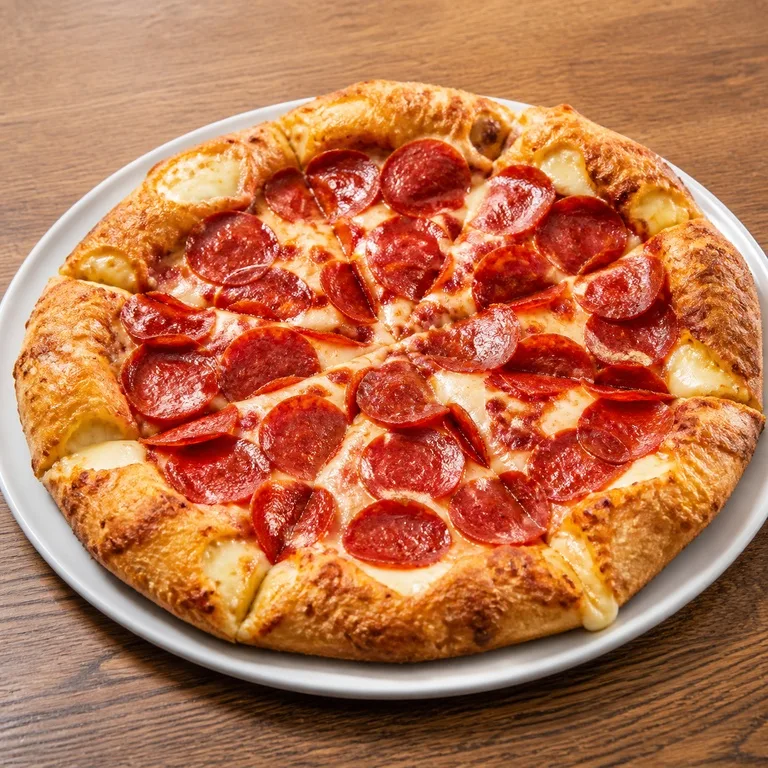 Pepperoni Pizza Cheese Crust