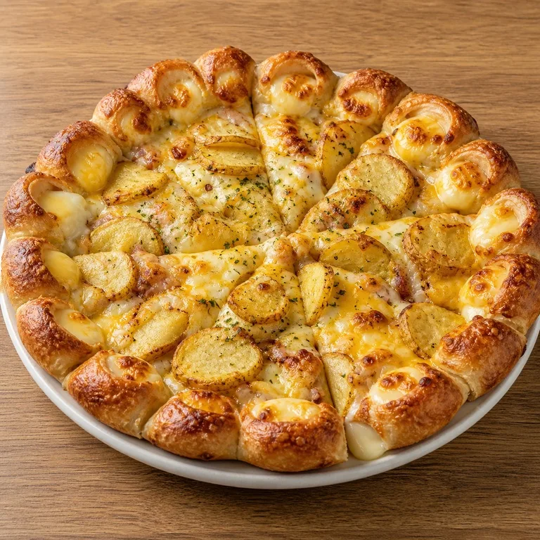 Potato Pizza Triple Cheese Beoseuteu Edge