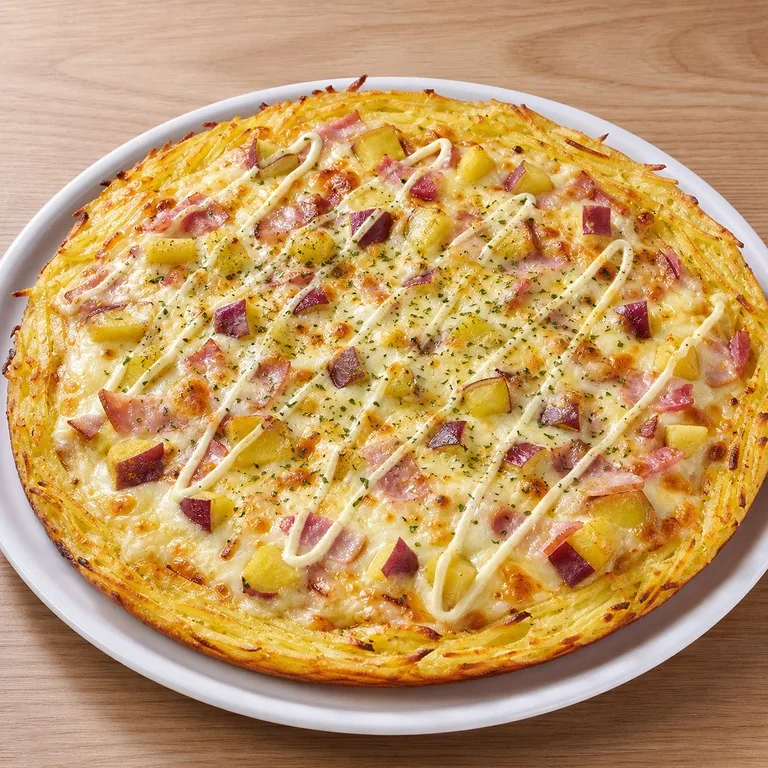 Potato Pizza Goguma Crust