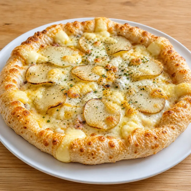 Potato Pizza Baengmi Screen Cheese Crust