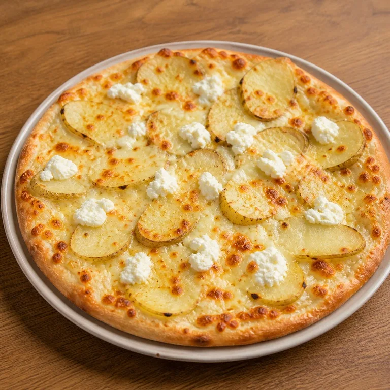 Kentang Pizza Krim Keju