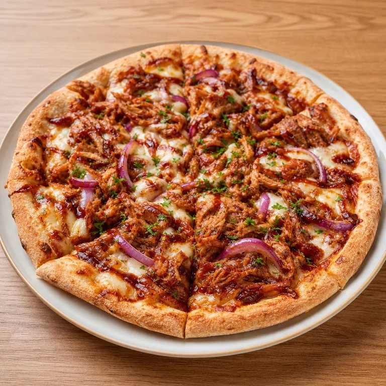 Puldeupokeu Barbeku Pizza