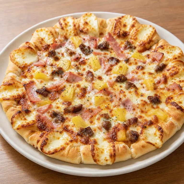 Hawaii Seupesyol Pizza Keju Cap