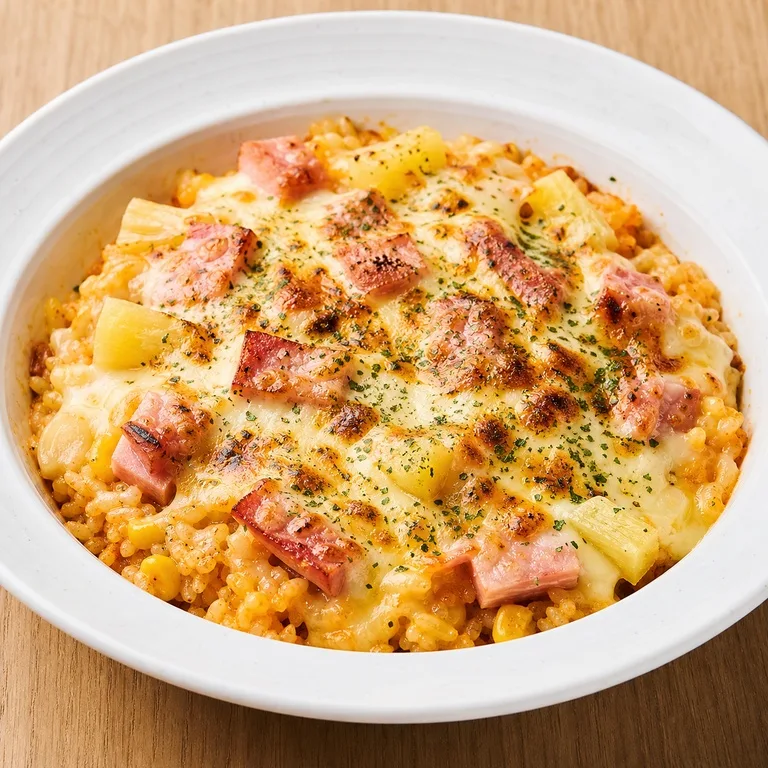Hawaii Pizza Rice Gold