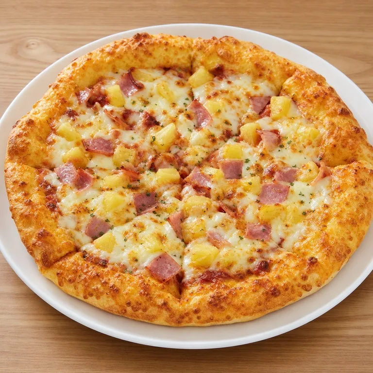 Hawaii Pizza Mil Screen Cheddar Krim Crust