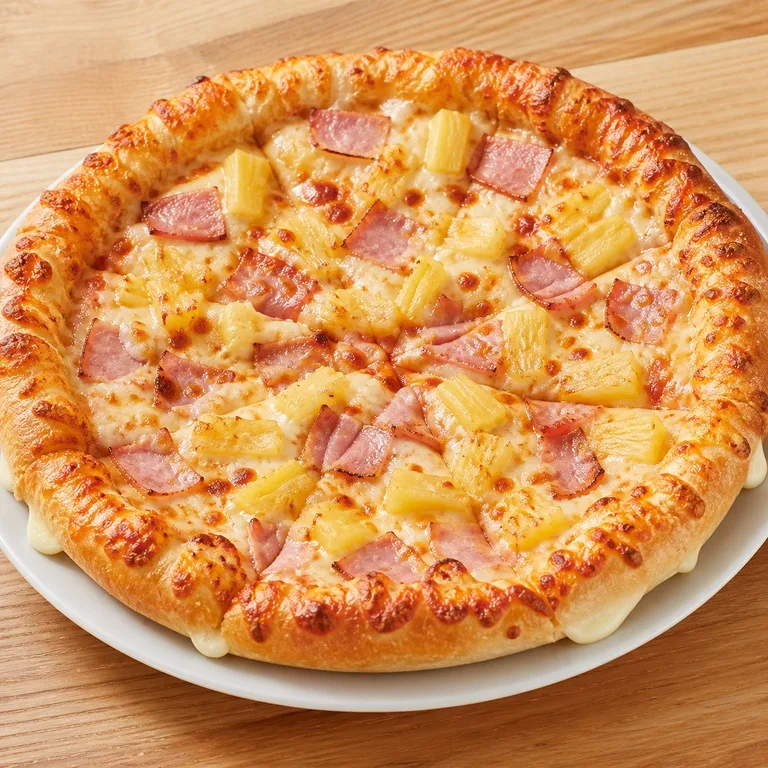 Hawaii Pizza Mil Screen Keju Crust