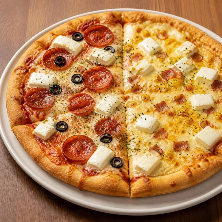 Hapeuenhapeu Pizza Krim Keju