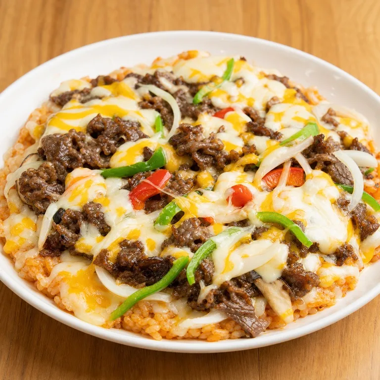 Hanu Bulgogi Pizza Rice Gold