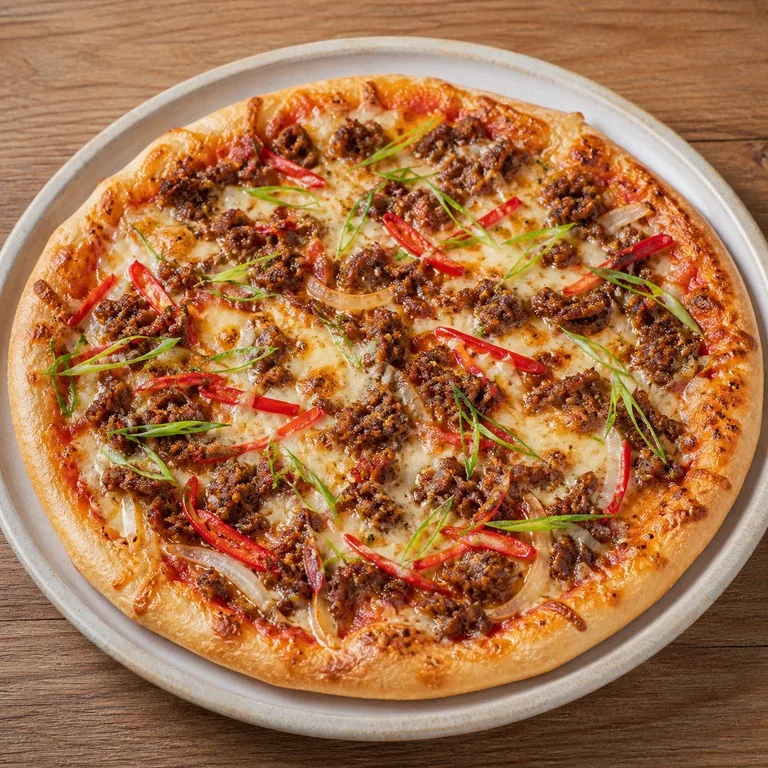 Hanu Hat Bulgogi Pizza Seoksoe