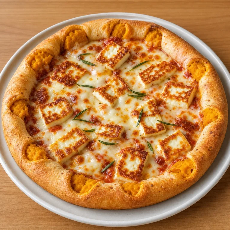 Halloumi Pizza Mil Screen Goguma Crust