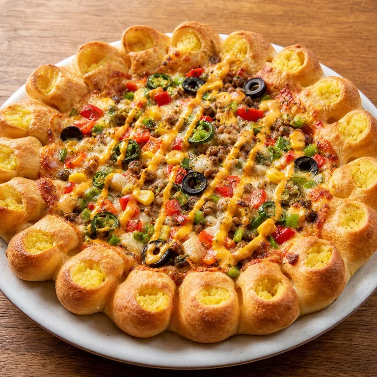 Hat Mexicano Pizza Goguma Crust