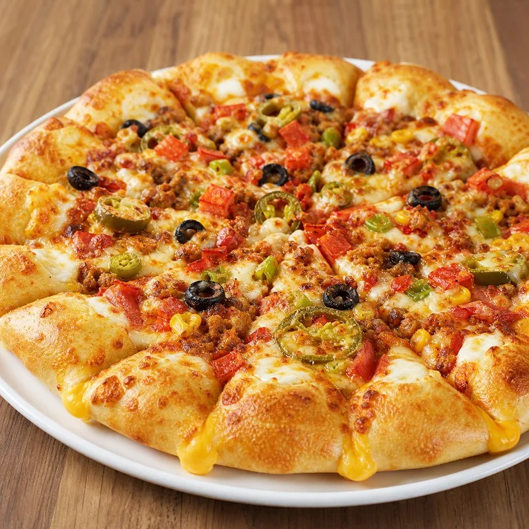 Hat Mexicano Pizza Cheddar Crema Crust
