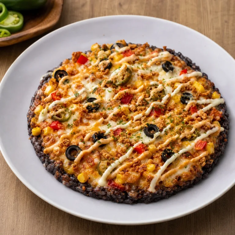 Hat Mexicano Pizza Black Rice Screen