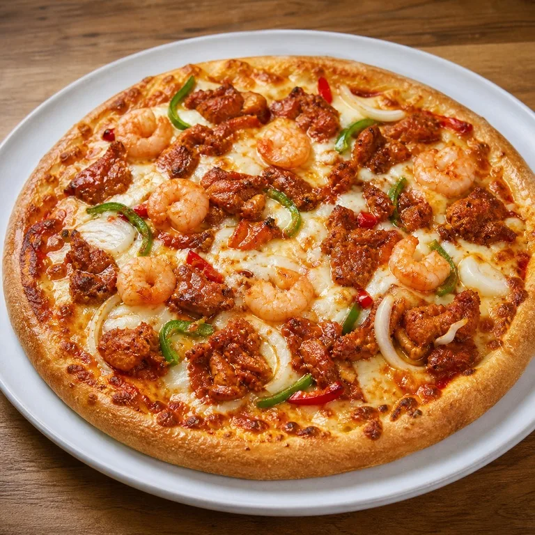 Hatcheyuk Shrimp Pizza