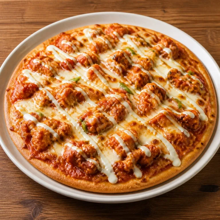Hot Chicken Pizza