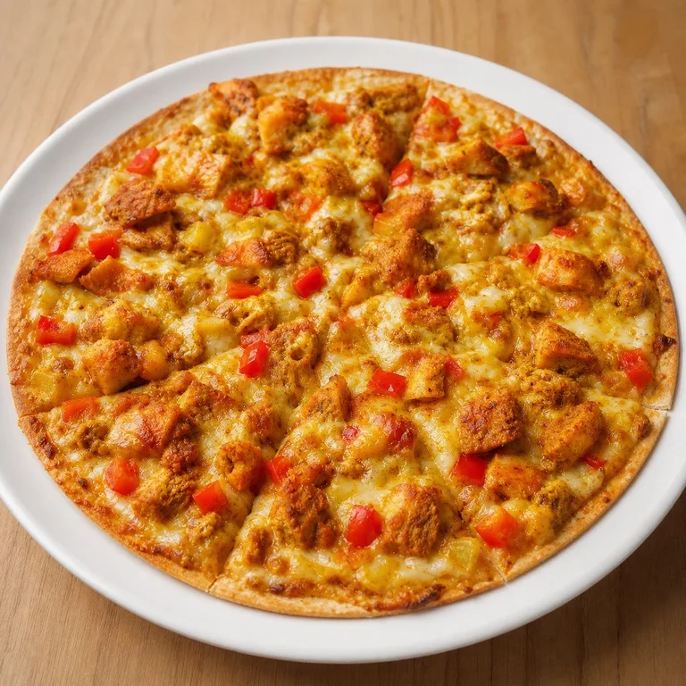 Hatkeori Chicken Pizza Thin Dough