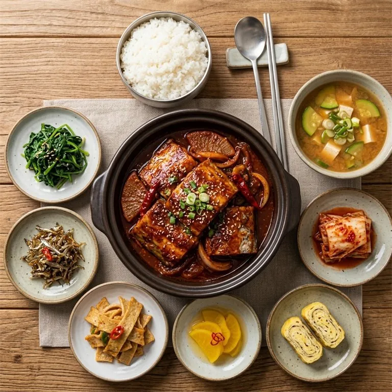 갈치조림정식