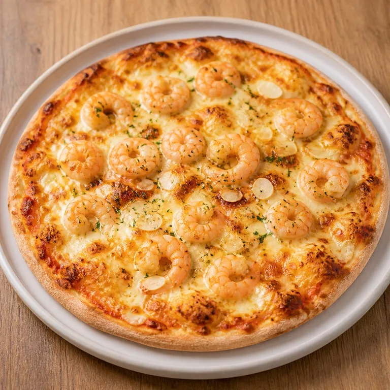 Heoni Ajo Shrimp Pizza