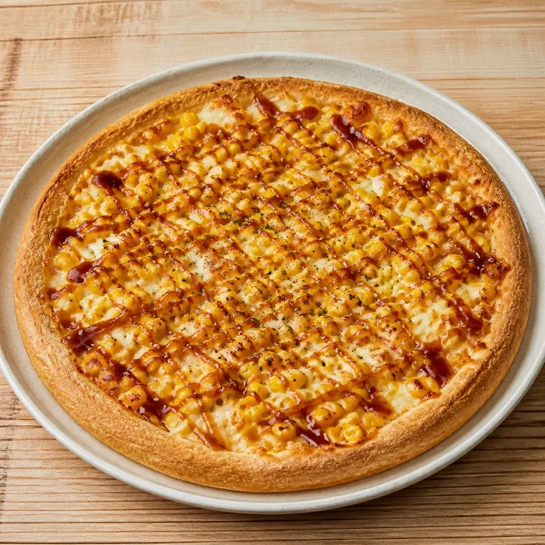 ทานจาน ข้าวโพด ฮูราอี พิซซ่า