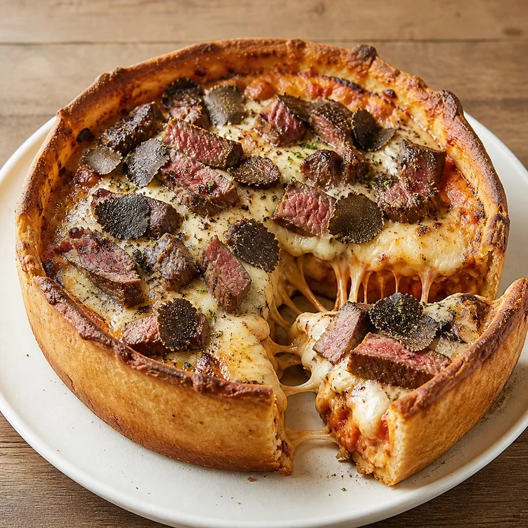 Beulrekteureopeul Steak Chicago Pizza