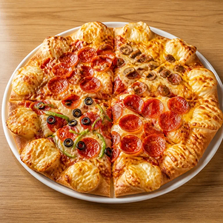 Beulrogbeoseuteo 4 Pizza Double Cheese Pepperoni Esji