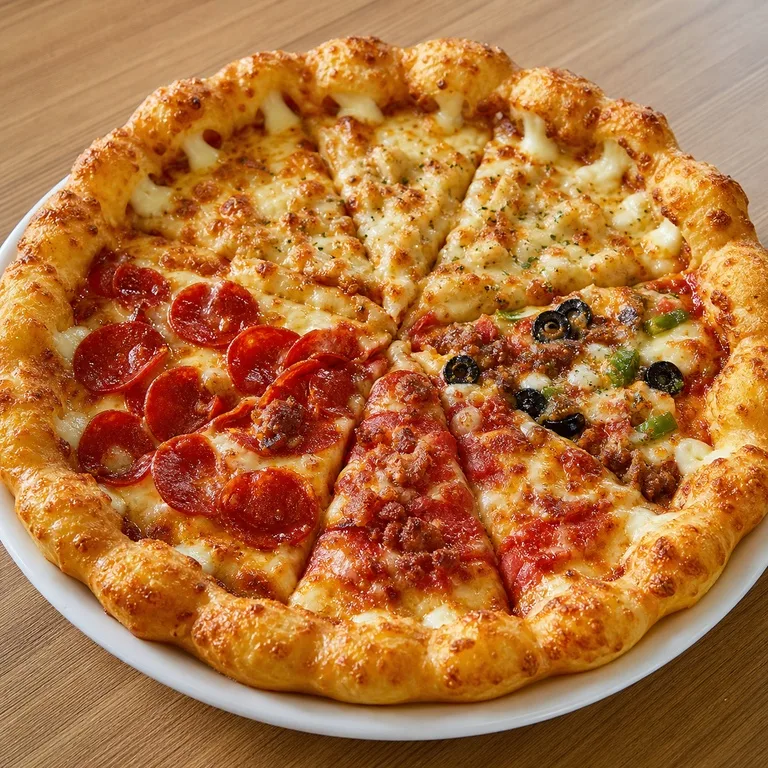 Beulrogbeoseuteo 4 Pizza Choux Hwa Double Cheese Pepperoni Esji