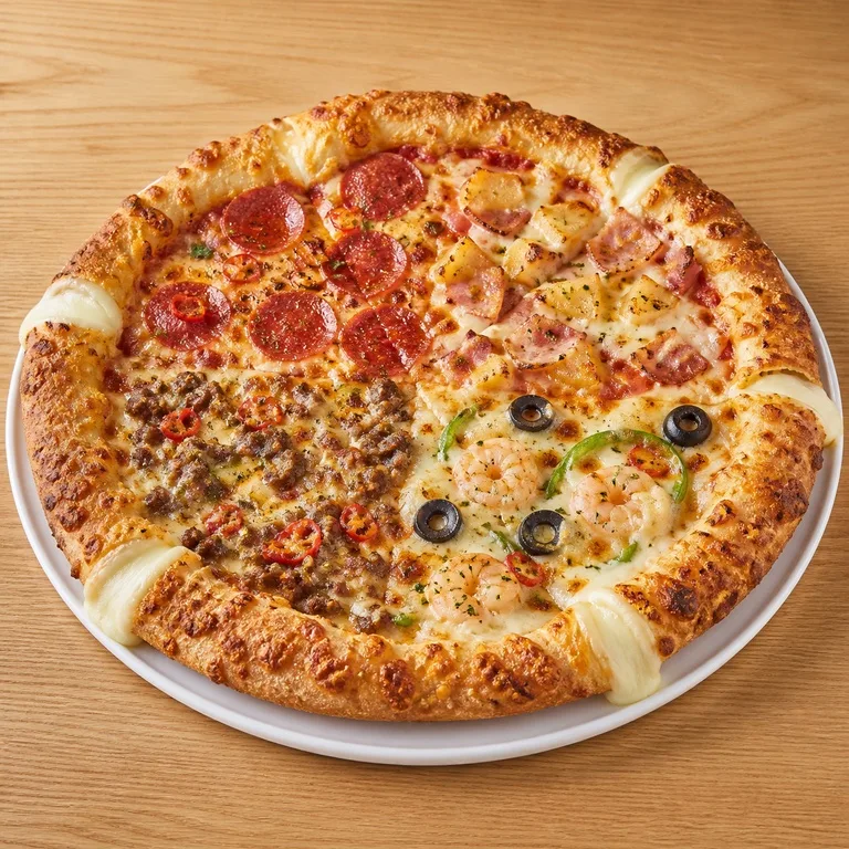Beulrokbeoseuteo4 Pizza Keju Burst Napoli