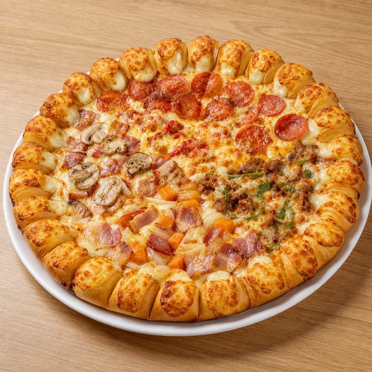 Beulrokbeoseuteo4 Pizza Keju Burst Original