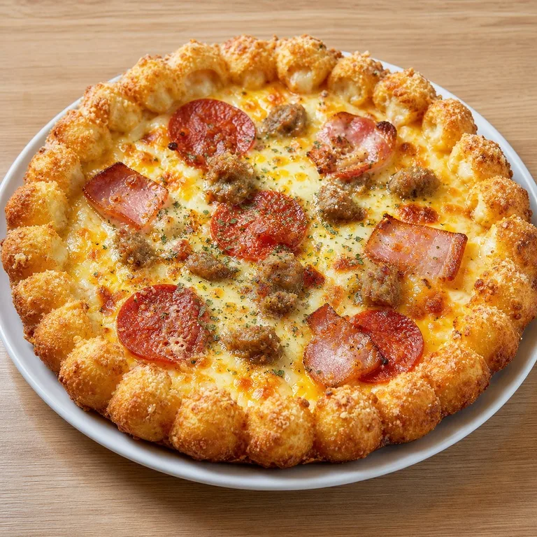 Super Papaseu Pizza Gold Ring