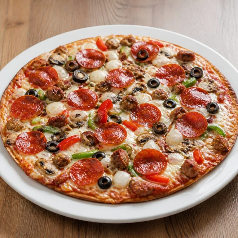 Super Papaseu Pizza Thin