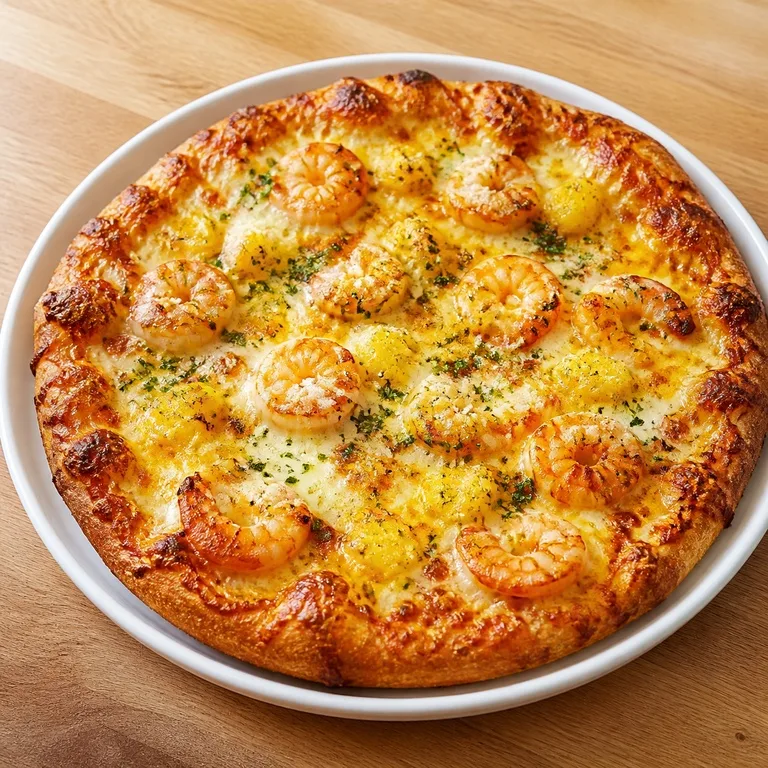 Udang Gold Pizza Origin