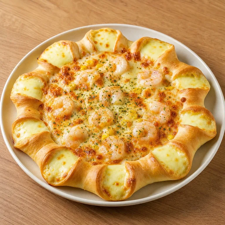 Udang Gold Pizza Keju Cap
